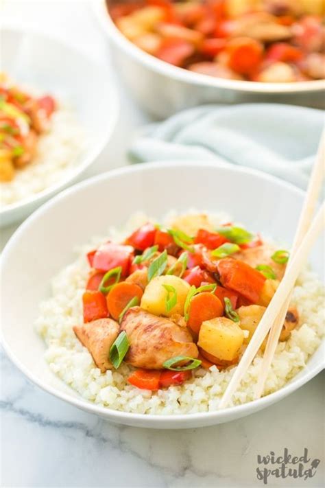Easily add recipes from yums to the meal. Sweet and Sour Pineapple Chicken Stir Fry Recipe | HEALTHY ...