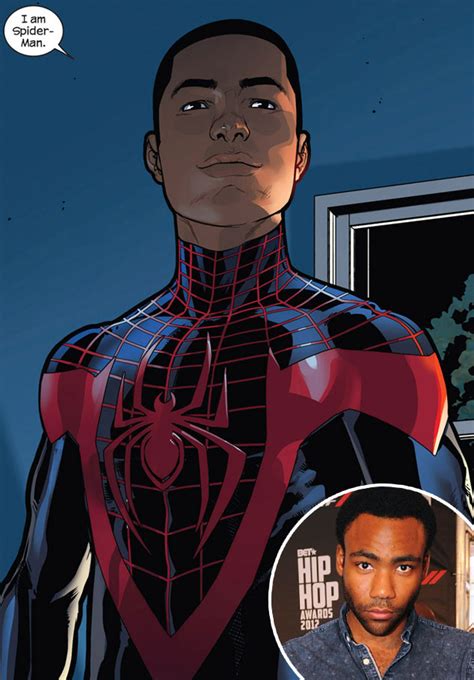 Donald Glover Is Playing Spider Manin A Cartoon But Its Still