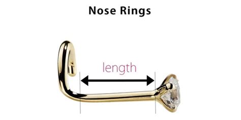 Nose Ring Sizes A Quick Guide To Buying Nose Rings Online Freshtrends