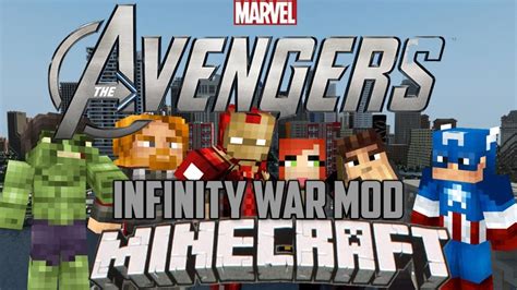 Todos Los Heroes Avengers Infinity War En Minecraft Heroes Expansion