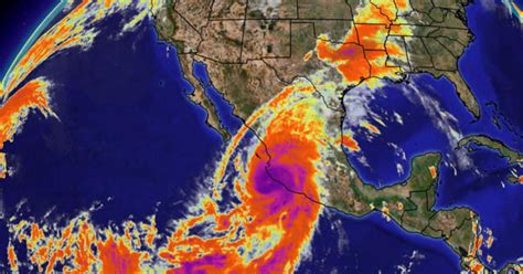 Record Breaking Hurricane Hits Mexico Cbs News