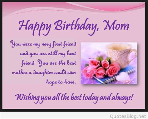 Beautiful birthday messages for mom. Best Mother's Birthday Wishes
