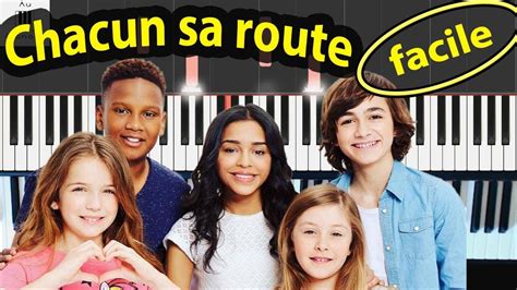 Kids United Chacun Sa Route Piano Tuto Au Pianofr