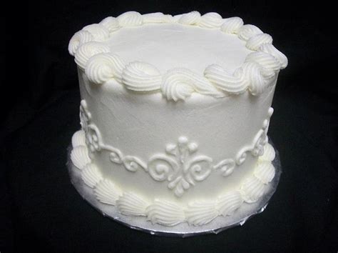 Single Tier Buttercream Wedding Cake Decorated Cake By Cakesdecor