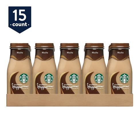 Starbucks Frappuccino Mocha Iced Coffee 9 5 Oz 15 Pack Bottles