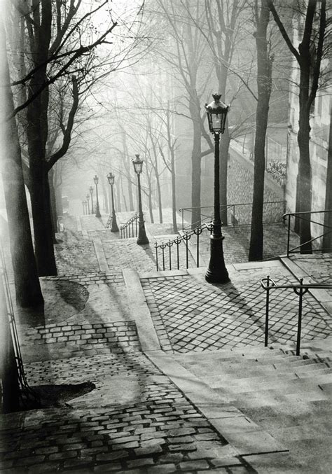 George Brassaï Les Escaliers De Montmartre Paris 1936 Fotografia