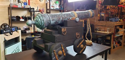 Lifesize 18th Century Naval Cannon Stls Etsy