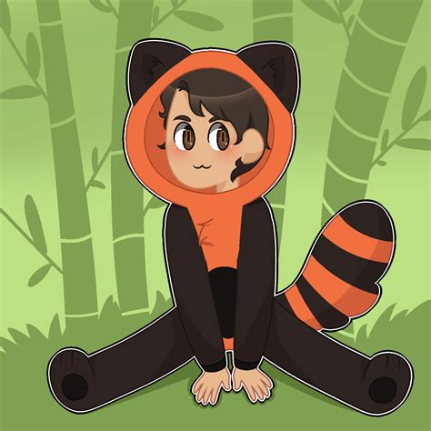 Red Panda Boy By Amberscribbles On Newgrounds