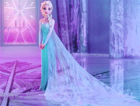 Elsa Blue Ice Dress Elsa Queen Frozen Photo 38208173 Fanpop