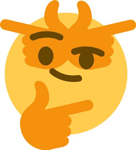 Thinking Emojis Transparent Background Thonk Discord Emoji Hd Png