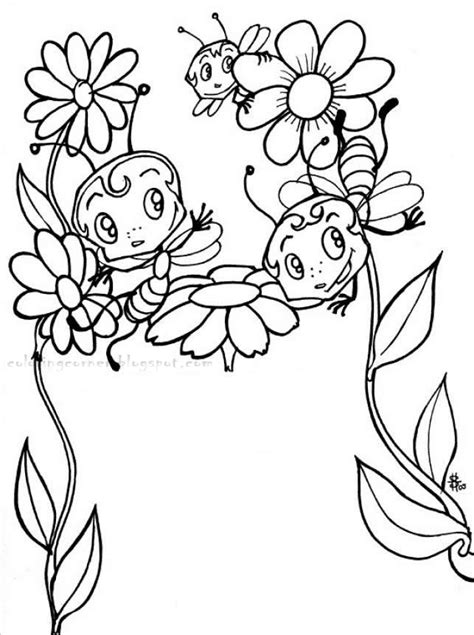 Go and check them out. Bees Coloring Pages