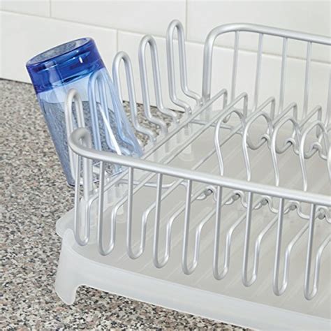 Check out our dish drain selection for the very best in unique or custom, handmade pieces from our kitchen storage shops. mDesign Rustproof Aluminum Dish Drainer with Swivel Spout ...