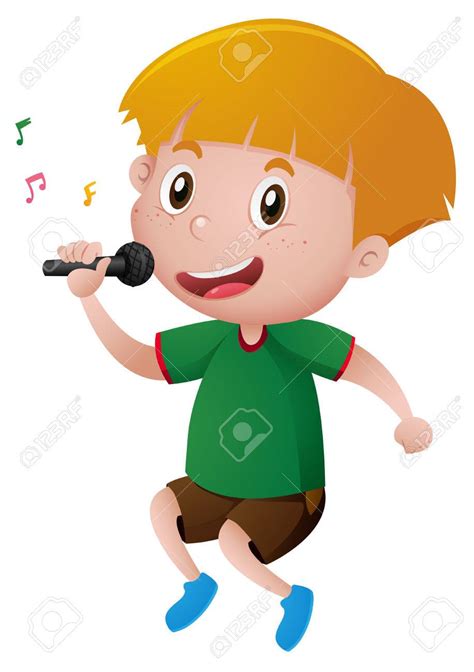 89 Little Boy Singing Singing Clipart Clipartlook