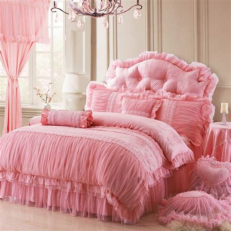 Shop pottery barn kids disney princess collection featuring their favorite princesses. Princess Lace Flower Luxury bedding sets queen king size ...