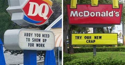 50 Funniest Fast Food Signs Of All Time