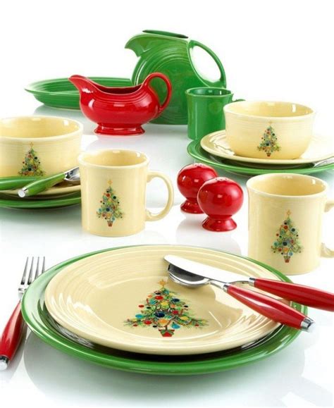 57 Beautiful Christmas Dinnerware Sets Fiesta Dinnerware Christmas