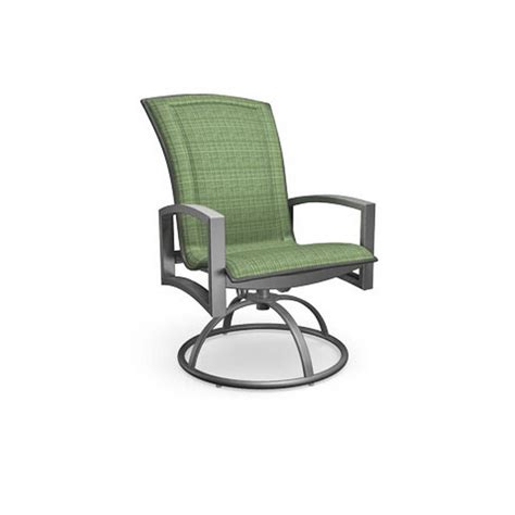 It didn't cost a thing and it worked real. Homecrest Stella Sling High Back Swivel Rocker Dining ...