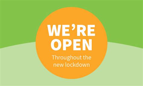 Were Open During The New Lockdown
