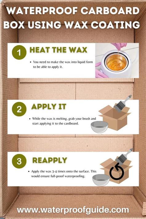 How To Make A Cardboard Box Waterproof Step By Step Process