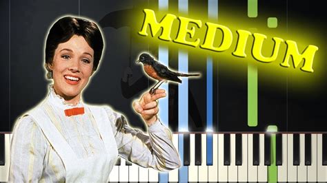Mary Poppins Feed The Birds Piano Tutorial Youtube