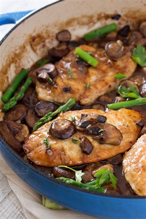 Easy Chicken Marsala 30 Minute Meal The Chunky Chef