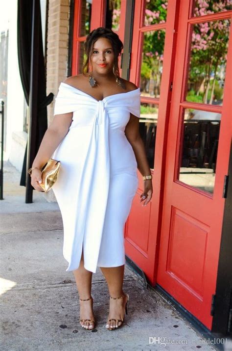 Charming White Plus Size Prom Dresses Off The Shoulder Short Evening