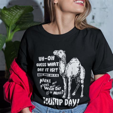 Hump Day Camel T Shirt Funny Wednesday Tee Guess What Day Etsy