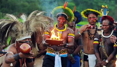 Photos Indigenous People Gather For Rio20 In Brazil Amazon Tribe