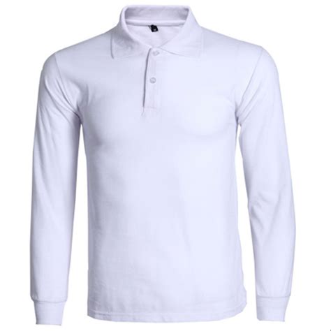 Jual Kaos Kerah Lengan Panjang Polo Shirt Lengan Panjang Free Custom Di