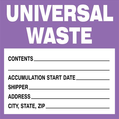 Free Printable Hazardous Waste Labels Printable Templates