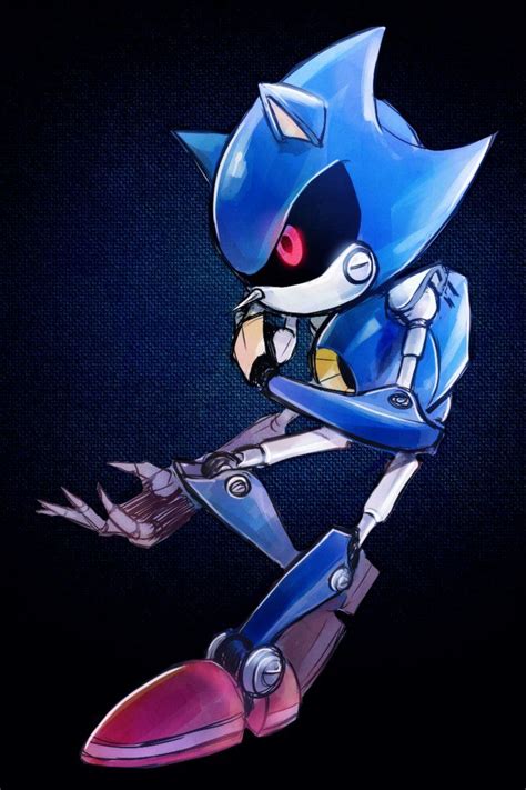 Metal Sonic Sonic Hedgehog Art Sonic The Hedgehog