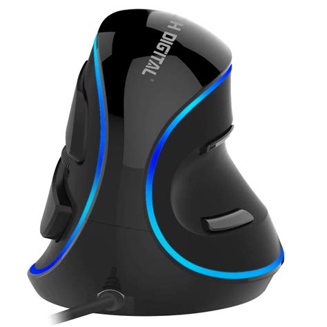 J Tech Digital Wired Ergonomic Vertical Usb Mouse With Adjustable