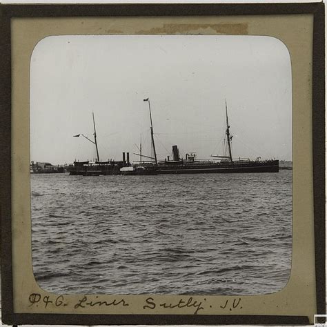 Pando Steamship Ss Sutlej Pre 1901 Im Assuming The Jv Is Flickr