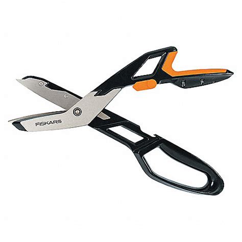Se diferencian de las tijeras normales en que el corte que aplica es en zigzag en lugar de recto. FISKARS Tijeras de Corte de Metal,Acción de Corte ...