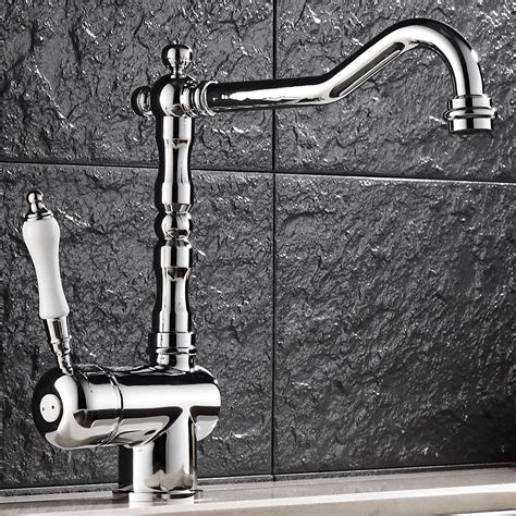 We designed and laid the floors ourselves! Retro Kitchen Faucet Hot & Cold Mixer Tap Sink Basin ...