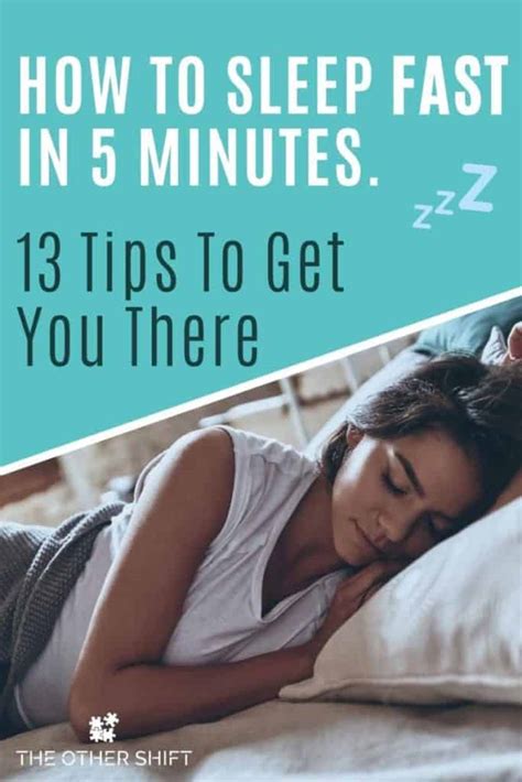 How To Sleep Fast In 5 Minutes 13 Tips To Get You There The Other Shift