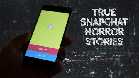 3 True Snapchat Horror Stories With Rain Sounds YouTube
