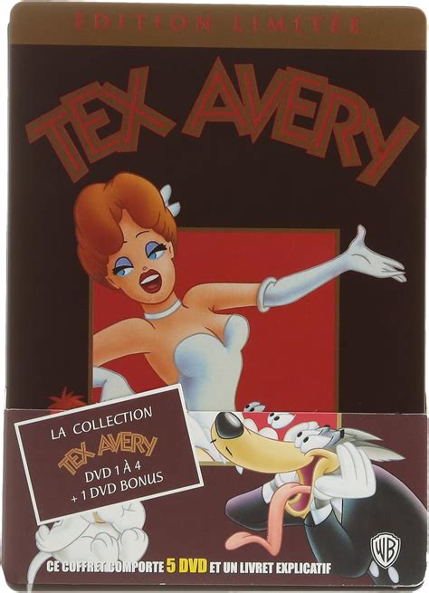 Tex Avery Cartoon Collection Wb Mgm 5 Dvd Tin Region 2 Pal Import