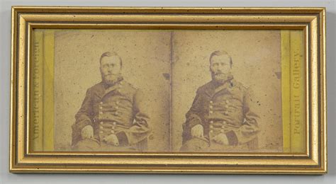Lot 284 Civil War Photos Inc Thomas Signed Cdv Grant Johnson Case