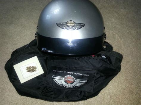 This is a group for all models of harley that are 100th anniversary feel free to invite fellow owners prior owners and apreciators and post pics of your. Buy 2003 Harley-Davidson 100th Anniversary Helmet Silver ...