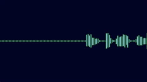 Sound Waves Moving Graphic Illustration Stock Footage Video 100