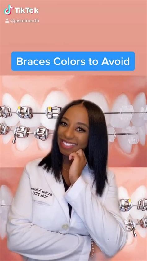 For this reason, ceramic braces are used. Braces Colors to Avoid Video | Braces colors, Braces ...