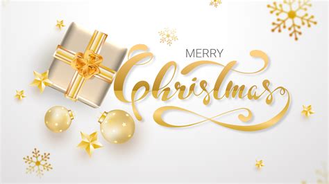 Merry Christmas With T And Bauble Ornaments 4k 5k Hd Merry Christmas