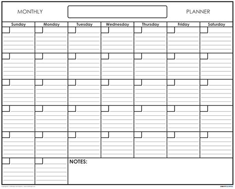 24 X 30 Erasable Undated One Month Laminated Wall Calendar Monthly