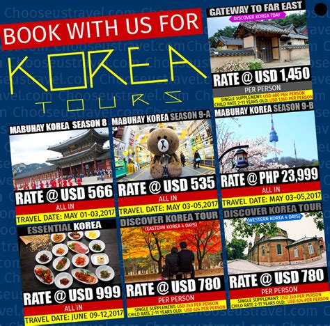 Mabuhay Korea Tour Packages With Images Tours Tour Packages