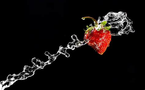 One of the most traditional uses for dark background photography is portraits. Strawberries on a black background wallpapers and images ...
