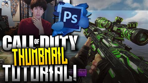 How To Make Call Of Duty Thumbnails Photoshop Tutorial Youtube