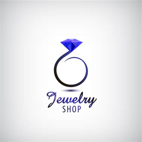 Vector Jewelry Logo Design Template Circle Jewelry Logo Design Logo