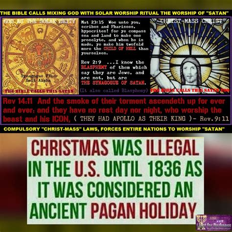 Christmas Unwrap The Truth Bible Truth Bible Pagan Gods