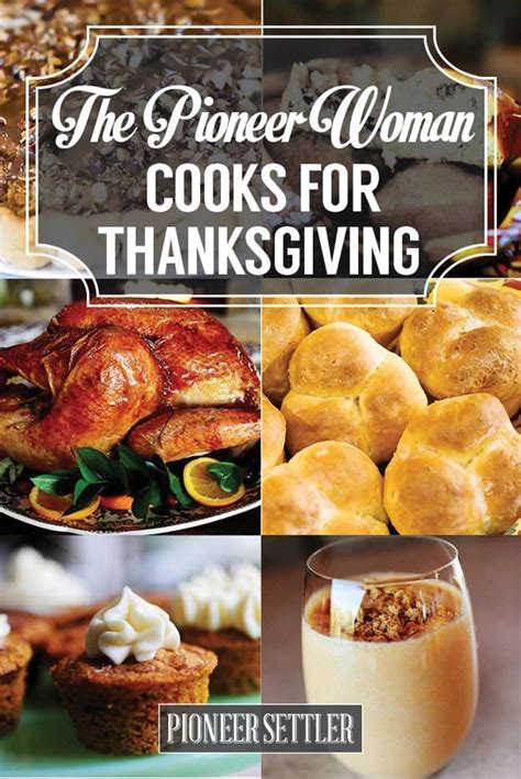The recipes of the pioneer woman. Pioneer Woman Recipes For Thanksgiving | Homesteading ...